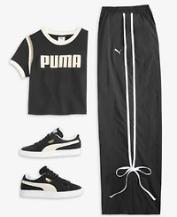 Puma Womens Baby T Shirt Track Pants