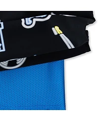 Chubbies Men's 5.5" Black Detroit Lions The Neon Lined Classic Swim Trunks