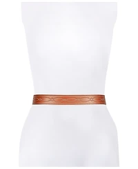 Frye Women's Two-Tone Stitch Belt