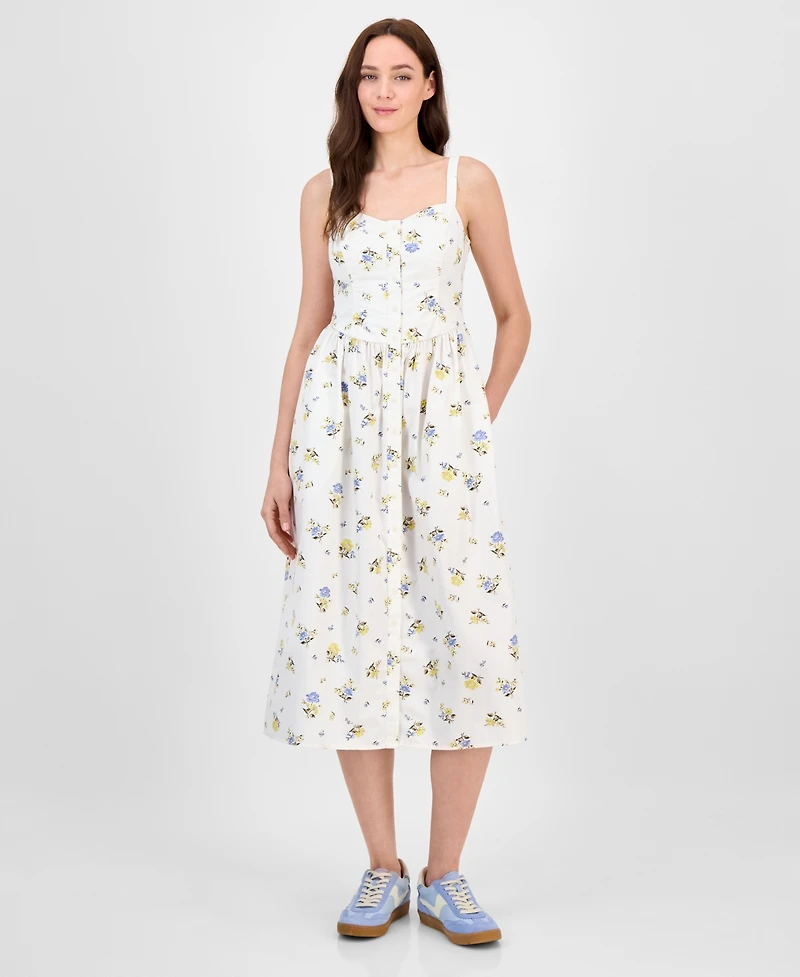 Levi's Women's Adore Sweetheart-Neck Midi Dress