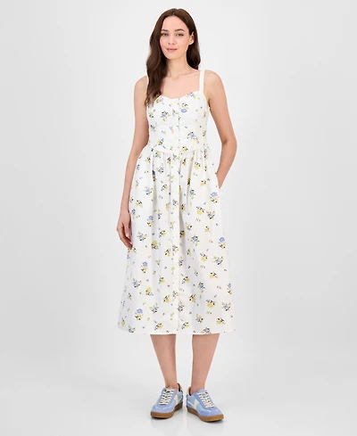 Levi's Women's Adore Sweetheart-Neck Midi Dress