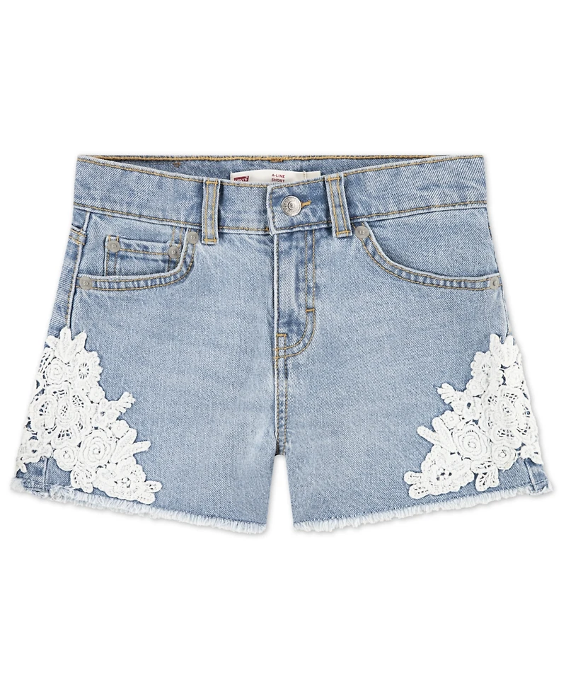 Levi's Big Girls Crochet A-Line Shorts