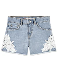 Levi's Big Girls Crochet A-Line Shorts