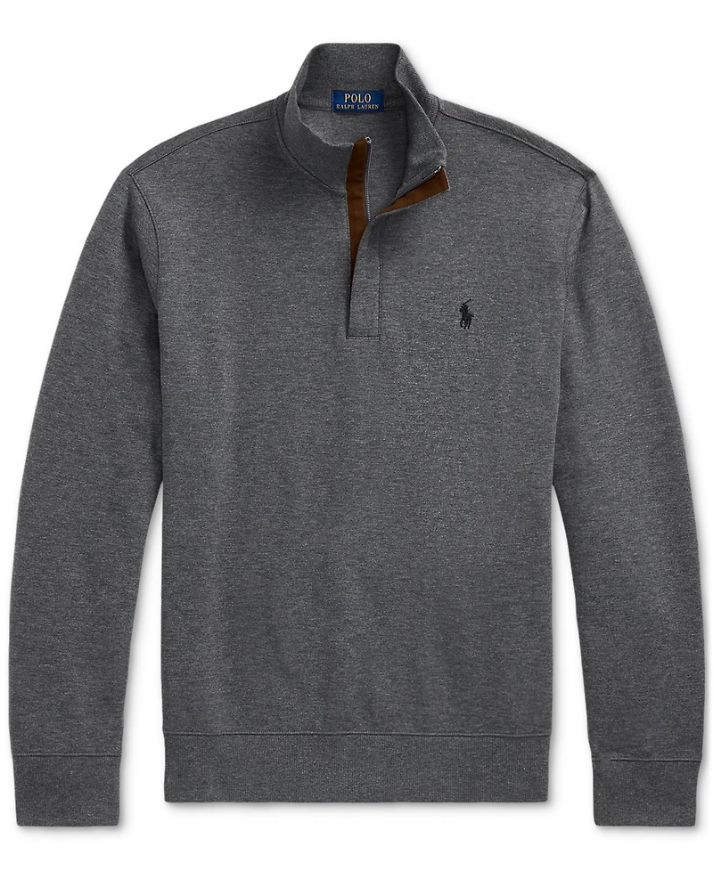 Polo Ralph Lauren Men's Luxury Jersey Quarter-Zip Pullover