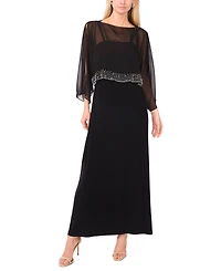 Msk Women's Solid-Color Gown