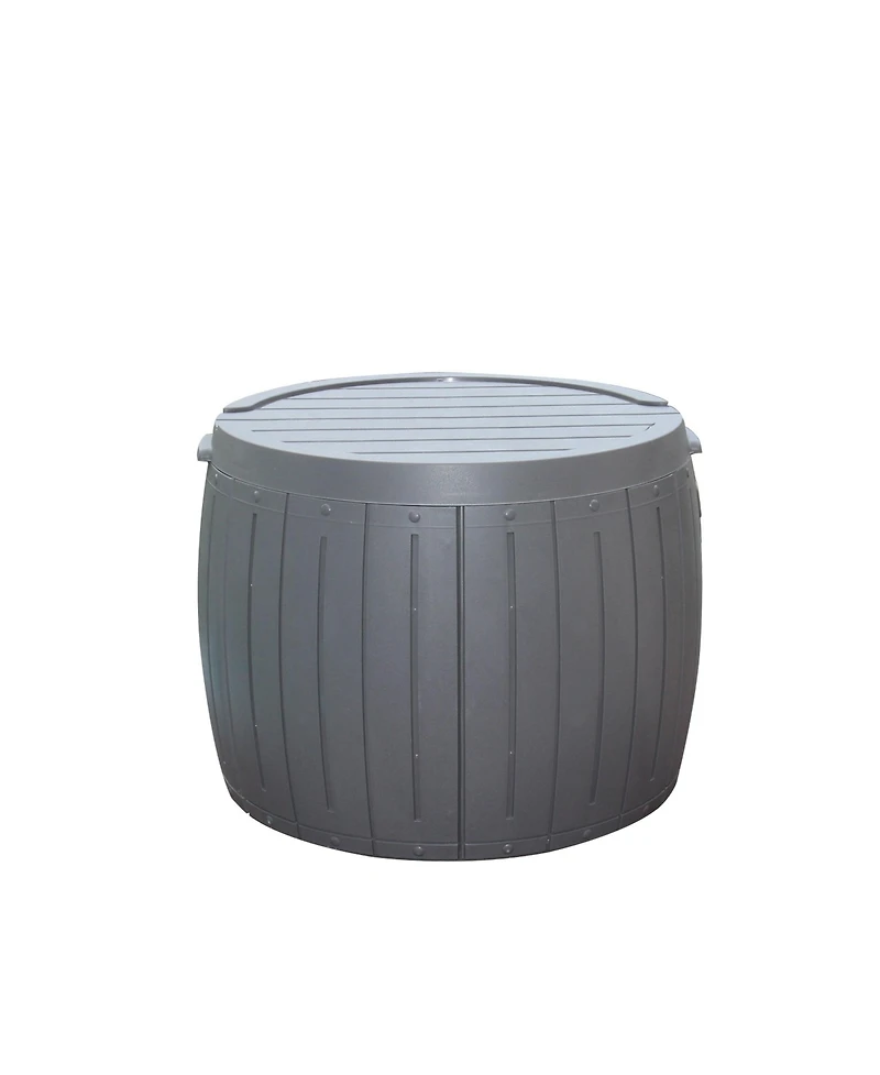 Mondawe Waterproof Round Deck Storage Bin (Hdpe Material)
