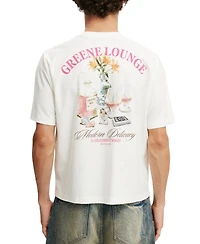 Cotton On Men's Cropped Fit Graphic T-Shirt