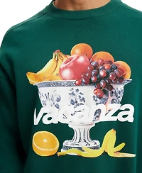 Cotton On Men's Box Fit Graphic Crew Sweater