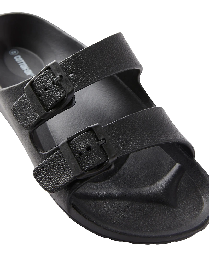 Cotton On Men's Double Buckle Sandals