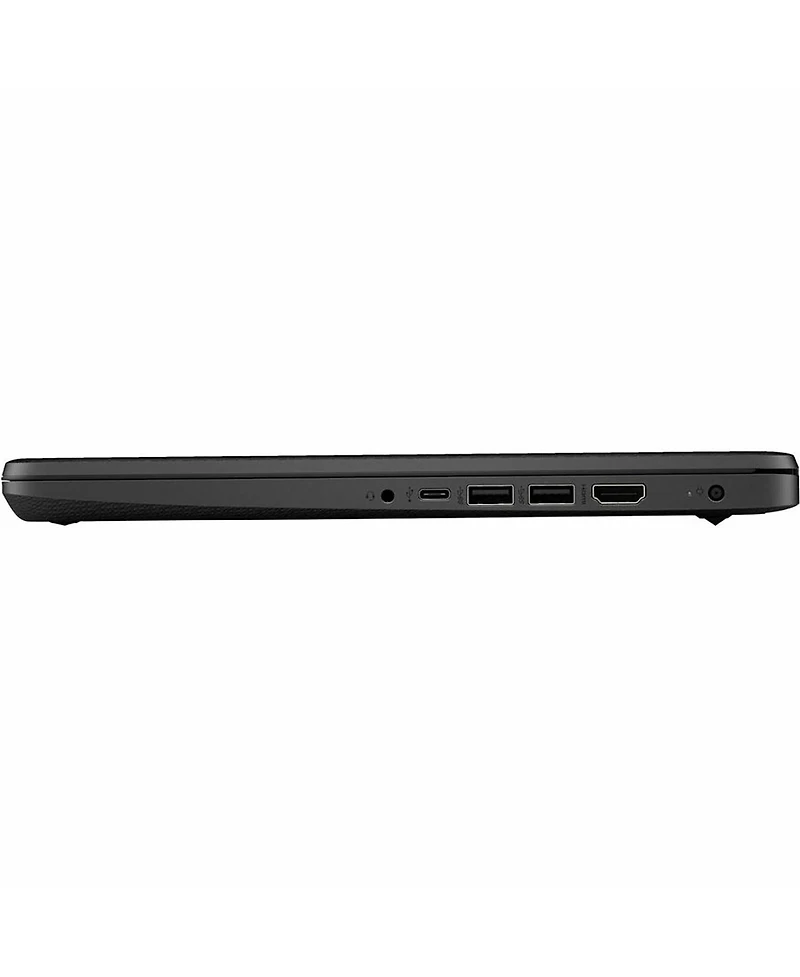 Hp 14-dq3110nr 14" Hd Laptop, Intel Celeron N4500 1.1GHz, 4GB Ram, 64GB eMMC, Windows 11 Home S Mode, Jet Black