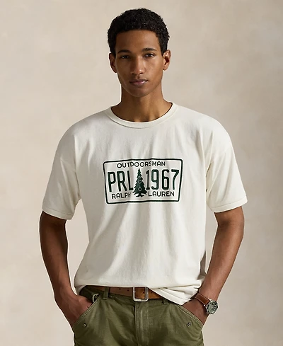 Polo Ralph Lauren Men's Classic-Fit Jersey Graphic T-Shirt