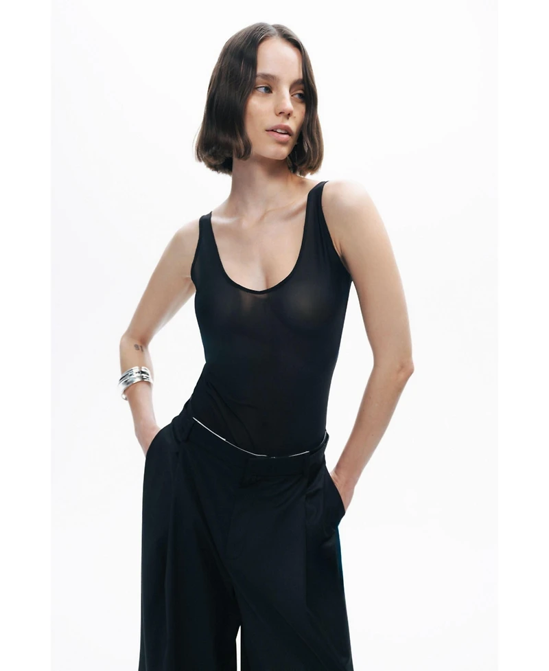 Nocturne Women's Pants with Waist Details