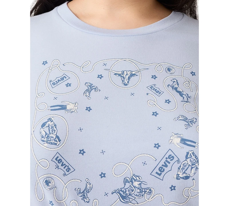 Levi's Plus Perfect Logo Cotton T-Shirt