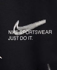 Nike Big Kids Sportswear Printed Cotton T-Shirt