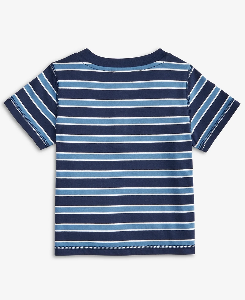 First Impressions Baby Boys 3-24 Month Short-Sleeve Henley T-Shirt, Exclusively at Macy's