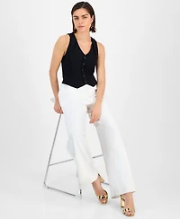 Tahari Asl Women's Colorblocked Vest Jumpsuit