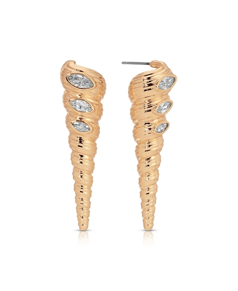 Ettika Capri Shell Earrings