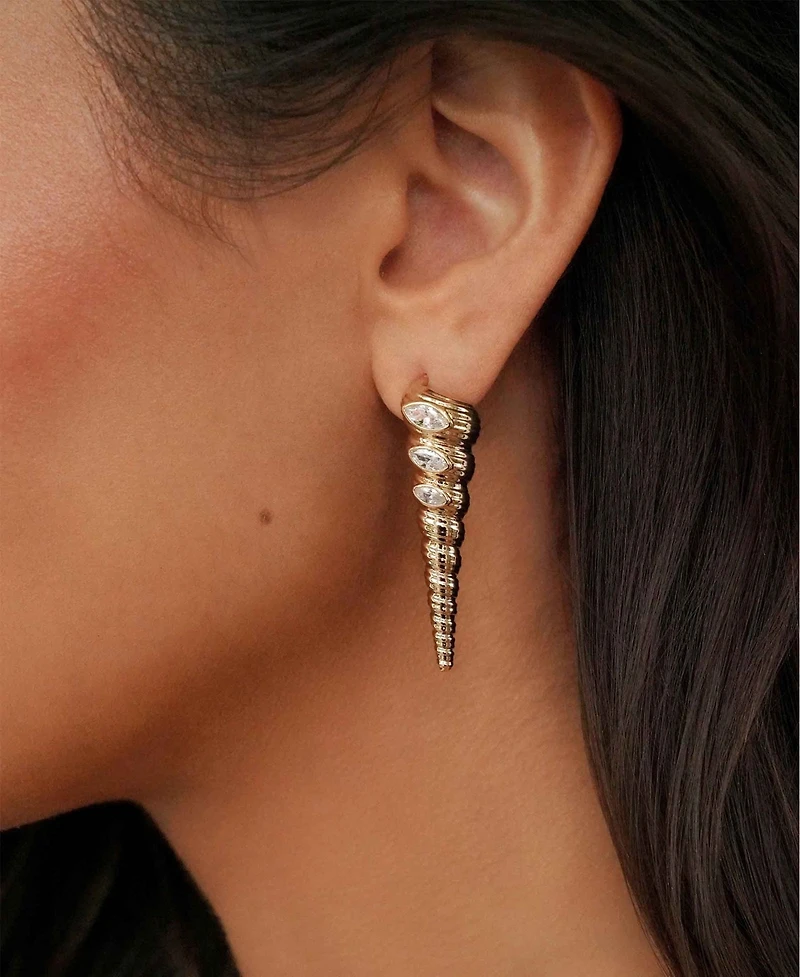 Ettika Capri Shell Earrings