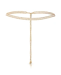 Ettika Cultivated Pearl Chain Hip Belt