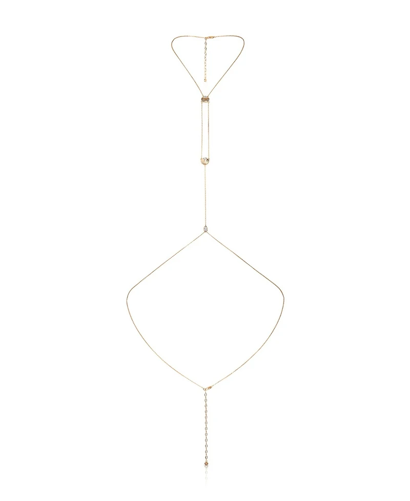 Ettika Dainty Shell Body Chain
