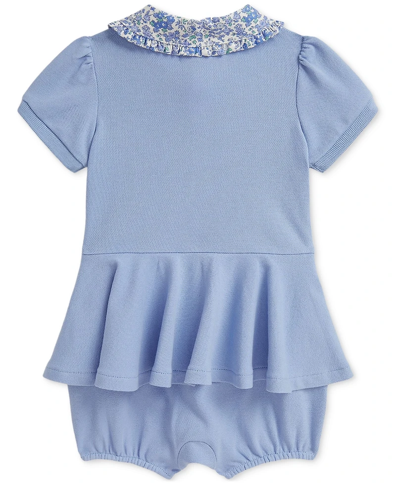 Polo Ralph Lauren Baby Girls Peplum Romper