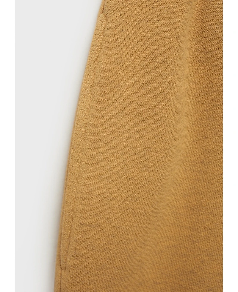 Mango Women's Heather Fleece Cotton Pajama Pants