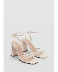 Mango Women's Strappy Heeled Sandals