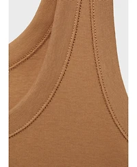 Mango Women's Cotton Strap Top