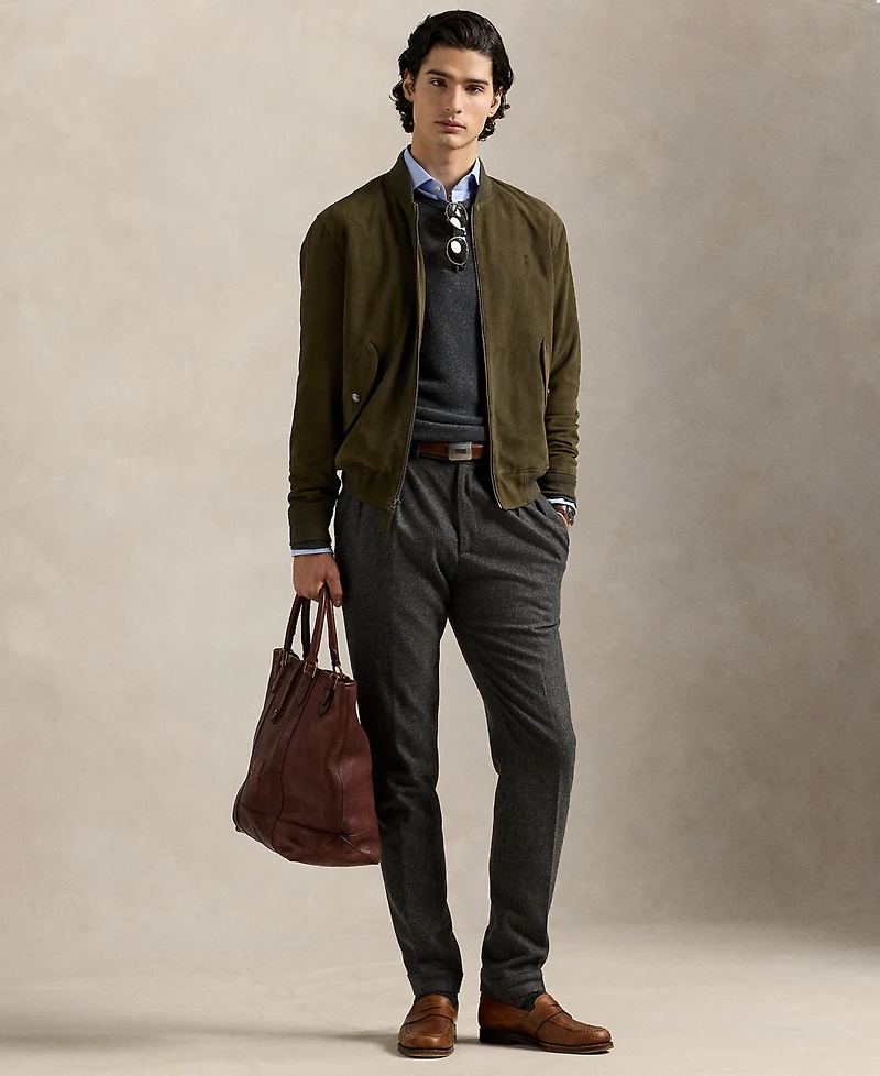 Polo Ralph Lauren Men's Suede Bomber Jacket