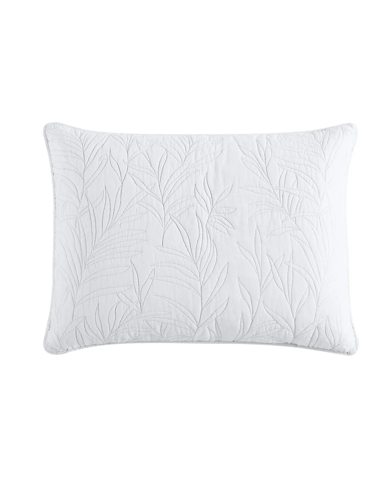 Tommy Bahama Home Solid Costa Sera Cotton Sham, Standard