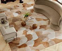 Bashian Cowhide H7 4'x6' Area Rug