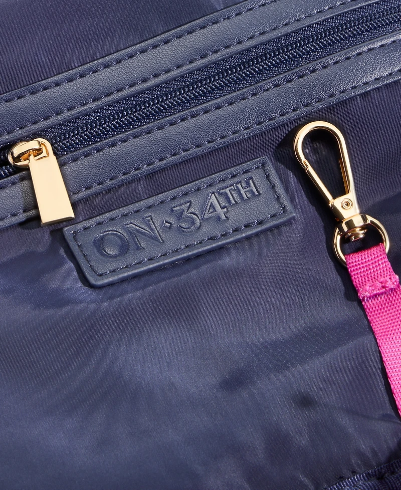 On 34th Nylon Crossbody Bag, Exclusively at Macy's