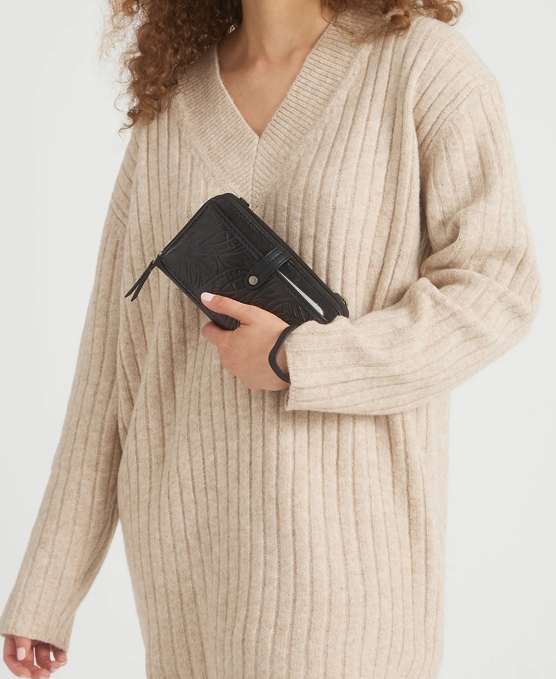 The Sak Women's Iris Leather Convertible Crossbody Bag
