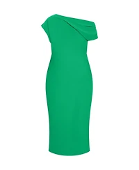 City Chic Plus Size Sassy Off Shoulder Dress