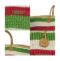 South Handmade Sisal African Basket Tote Bag