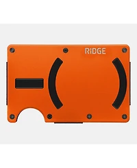 The Ridge Men's Ridge Wallet For Magsafe - Basecamp Orange - Cash Strap