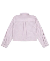 abercrombie kids Girls Button Front Boxy Shirt