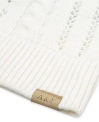 abercrombie kids Girls Cropped Cable Cardigan Sweater
