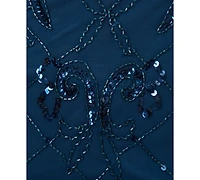 Adrianna Papell Women's Embellished Mermaid Gown