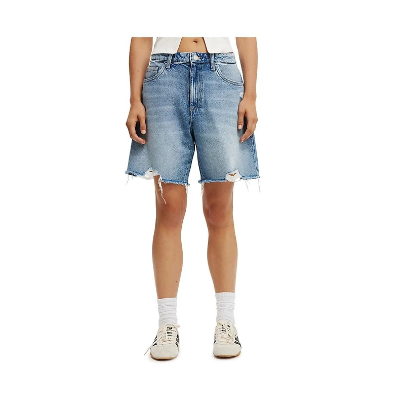 Cotton On Women's Relaxed Denim Short