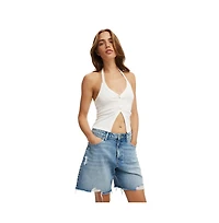 Cotton On Women's Relaxed Denim Short