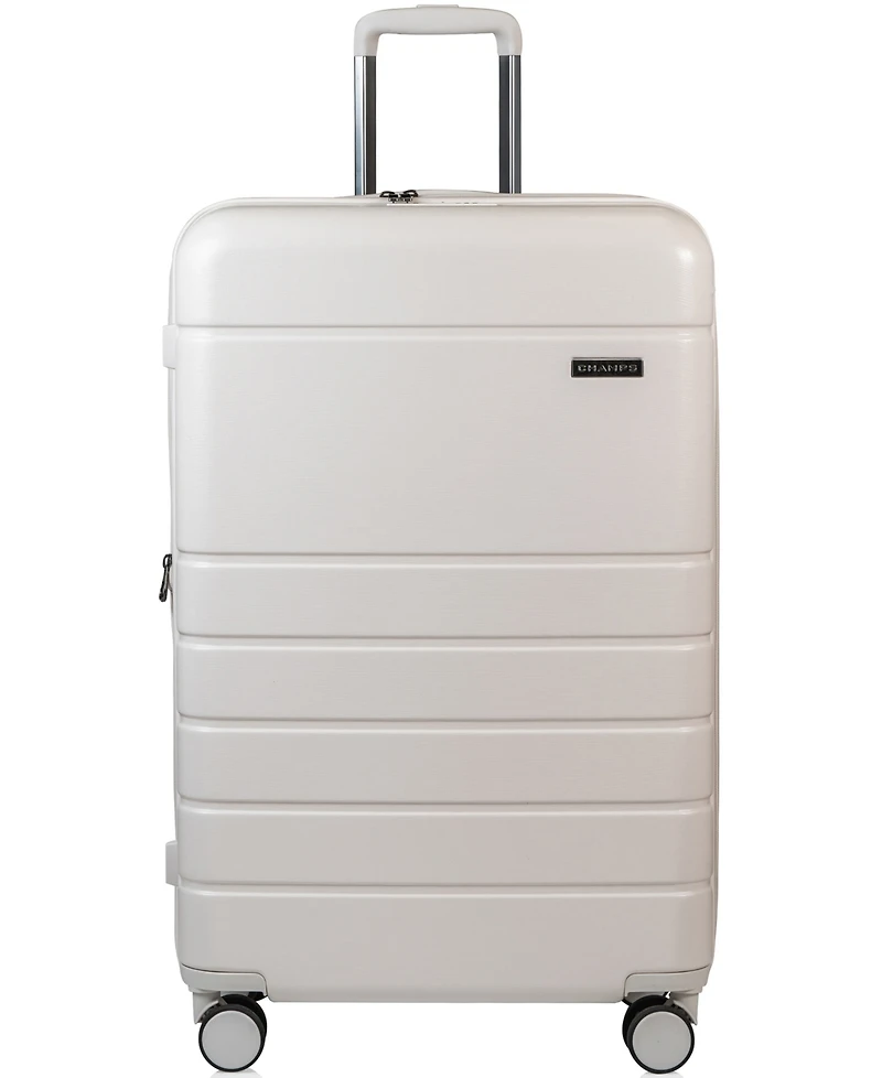 Champs 3-Pc. Linen Hardside Luggage set