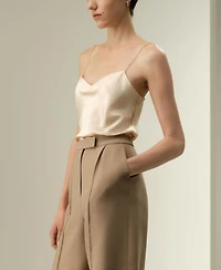 Lilysilk Women's Chic Minimal Silk Cami