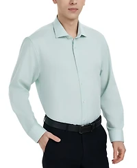 Perry Ellis Portfolio Men's King Micro-Pattern Dress Shirt