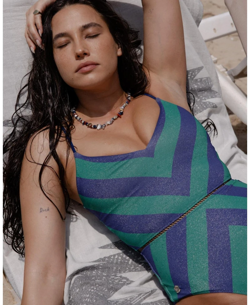 Biliblond Onepiece Arava Stripes