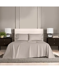 Aq Textiles Bergen House 1000 Thread Count Extra Deep Pocket 100% Certified Egyptian Cotton 4-Pc. Sheet Set, California King