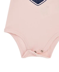 Guess Baby Girls 3-Piece Reversible Jacket, Short Sleeve Bodysuit and Pants Set