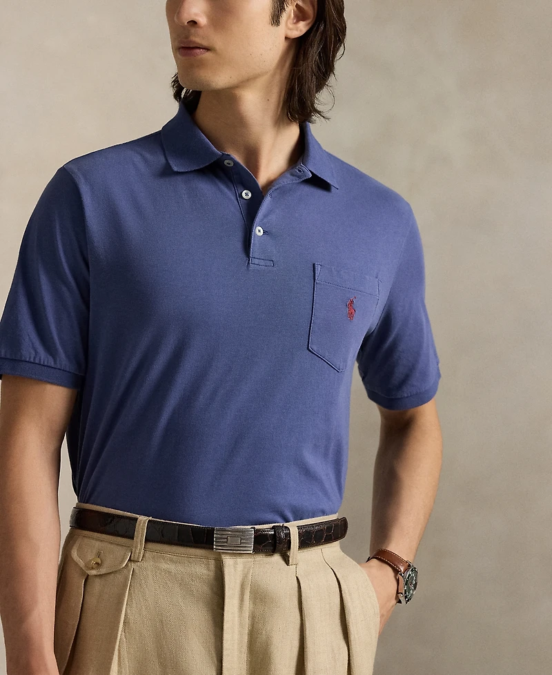 Polo Ralph Lauren Men's Classic-Fit Jersey Pocket Shirt