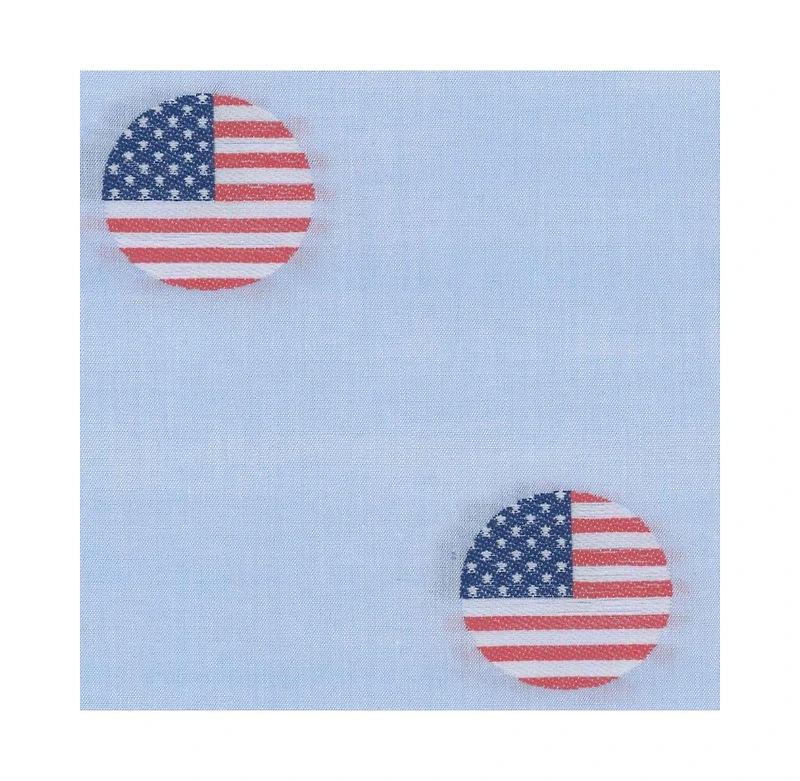 Scott Barber Men's Flag Dot Jacquard, Blue