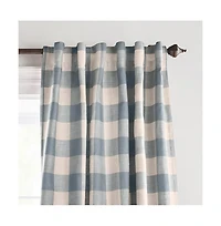 Elrene Home Fashions Grainger Buffalo Check Blackout Window Curtain